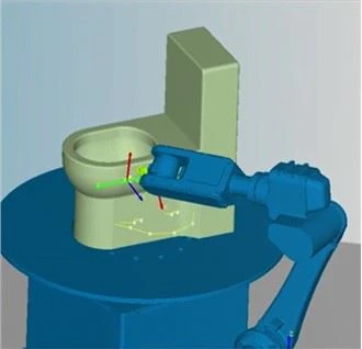Máquina robótica de pintura en aerosol RJR620L